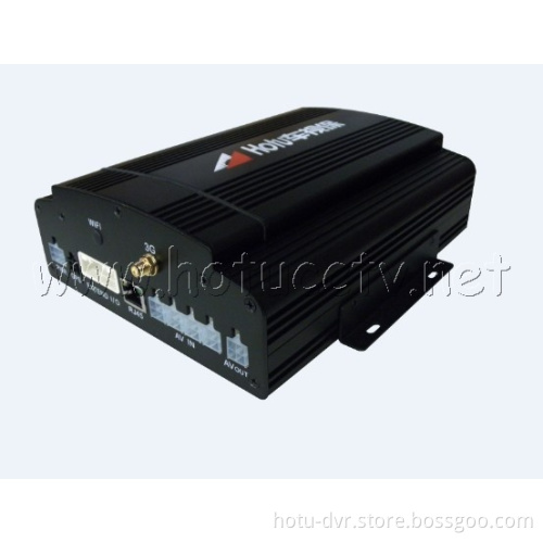3G, WiFi and GPS Hard Disk Mobile DVR 4channel H. 264 DVR (HT-6606)